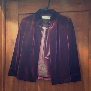 Tahari Arthur S. Levine Velvet Blazer